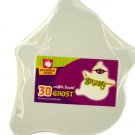 White Foam Craft Ghosts