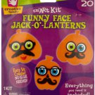 Foam Funny Face Jack-O'-Lanterns Craft Kit
