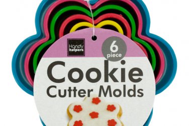 Flower Shape Cookie Cutter Molds Set