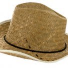 Adult Woven Western Hat with Braided Band