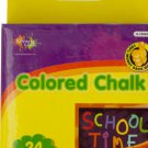 Dustless Colored Chalk Set