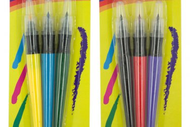 Paint Brush Colored Marker Set