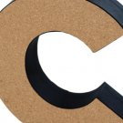 'C' Decorative Cork Board Letter