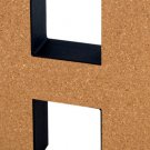'H' Decorative Cork Board Letter