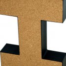 'I' Decorative Cork Board Letter