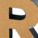 'R' Decorative Cork Board Letter