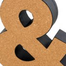 '&' Decorative Cork Board Symbol