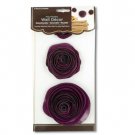 Rolled Pop Flowers Self-Adhesive Wall Decor