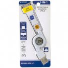 3-In-1 Retractable Charging Cable