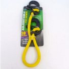 Yellow Adjustable Tie Down with Hooks