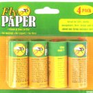 4 Pack rolled fly paper