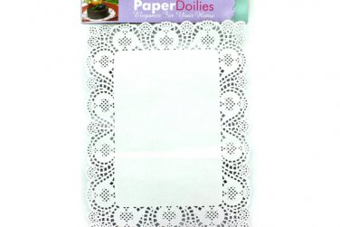 Paper doilies, rectangles, pack of 10