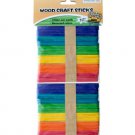 100 piece wood craft sticks