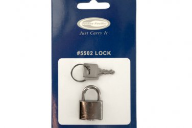 Silver Luggage Lock with Keys