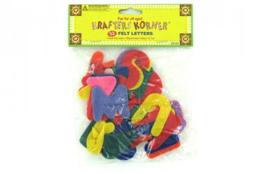 Crafting Felt Letters