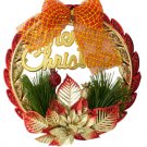 Merry Christmas Wreath Hanging Decoration