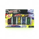 Mini formula race cars, pack of 5