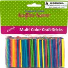 Multi-Colored Wood Craft Matchsticks
