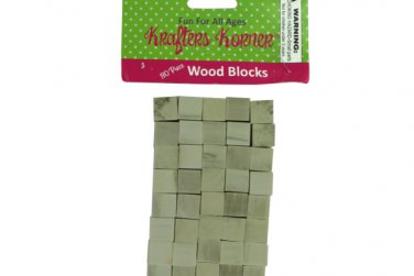 Craft wood blocks