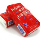 Six portable tissue packs