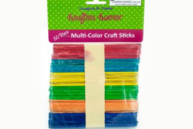 Multi-Color Craft Sticks