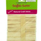 Flat Natural Wood Craft Sticks