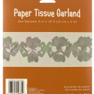 Silver Paper Tissue Garland