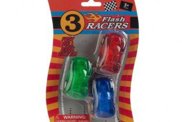 Pull Back Action Race Car Set
