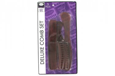 Deluxe comb set, 3 pack