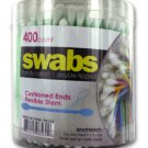 Double-tipped cotton swabs, pack of 400