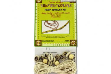 Do-it-yourself hemp jewelry kit