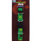 Dog Collar with Paw Print Design