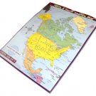 North and South America maps