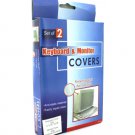 Monitor and keyboard protective covers