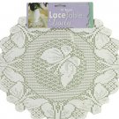Round lace table doily