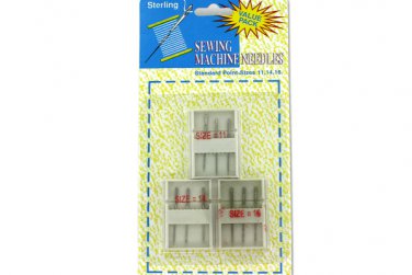 Sewing Machine Needles with Cases