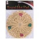 Round hot pad