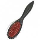 Oval wood hair brush