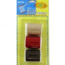 3 Pack deluxe sewing thread (assorted colors)