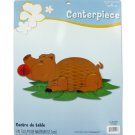 luau honeycomb centerpiece