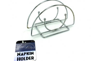 Wire Chrome Napkin Holder