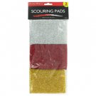 Set of three scouring pads