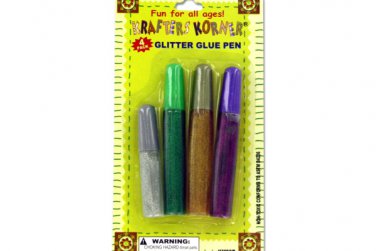 Glitter glue pen set