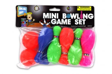 Mini bowling set