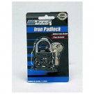 Iron padlock with keys