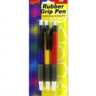 Pens with rubber grip