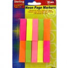 Neon sticky page markers