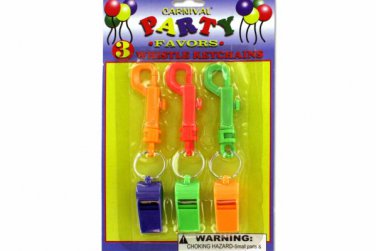 Whistle key chains