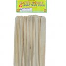 Jumbo natural craft sticks