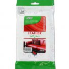 Extra strength leather wipes
